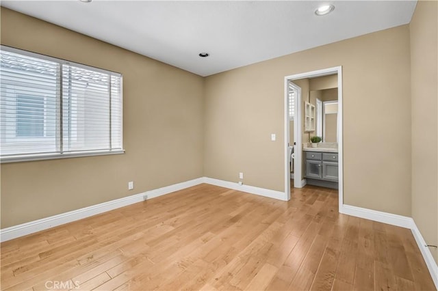 24676 Vista Cerritos, Calabasas, CA 91302 - unfurnished room with light wood-style floors and recessed lighting