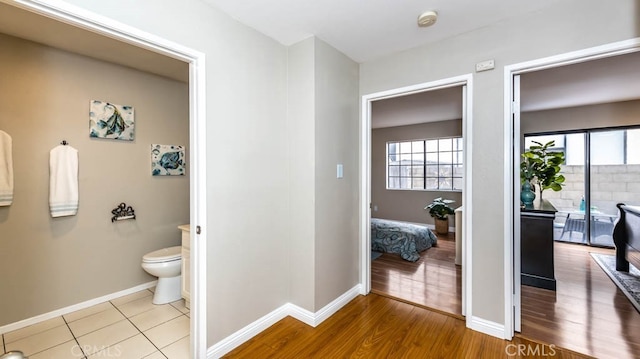8800 Garden Grove Blvd Unit 2, Garden Grove, CA 92844 - bathroom with plenty of natural light and wood finished floors