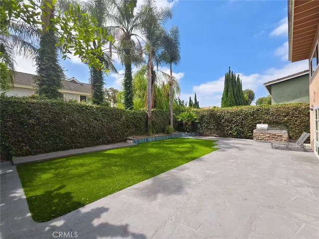 15202 Marne Cir, Irvine, CA 92604 - fenced backyard with a patio area