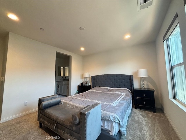 2717 Juniper Berry St, Spring Valley, CA 91977 - carpeted bedroom featuring recessed lighting and ensuite bath