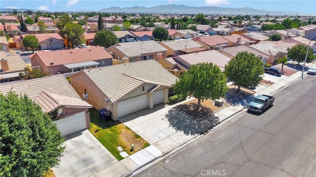 14183 Gale Dr, Victorville, CA 92394 - aerial perspective of suburban area with a mountainous background