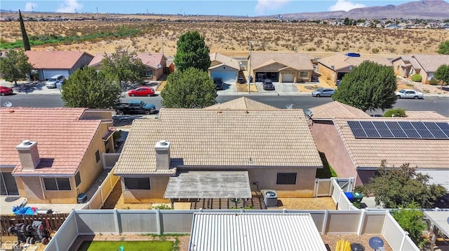 14183 Gale Dr, Victorville, CA 92394 - aerial view of residential area featuring a mountainous background