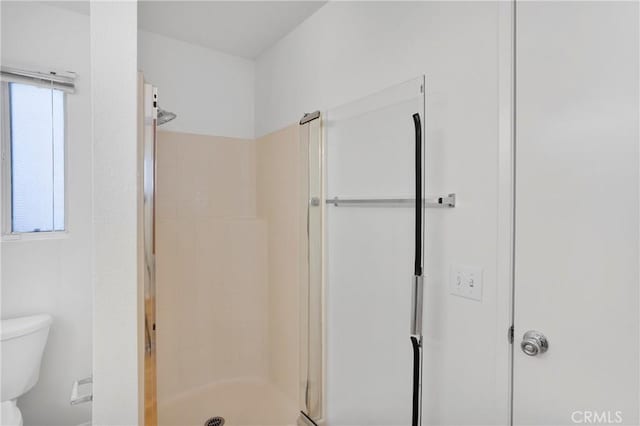 14183 Gale Dr, Victorville, CA 92394 - full bathroom with a stall shower and toilet