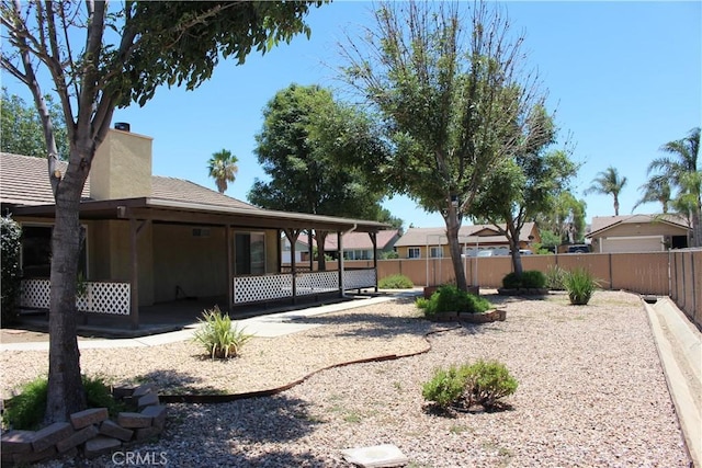 10768 William Ave, Bloomington, CA 92316 - view of yard with a patio