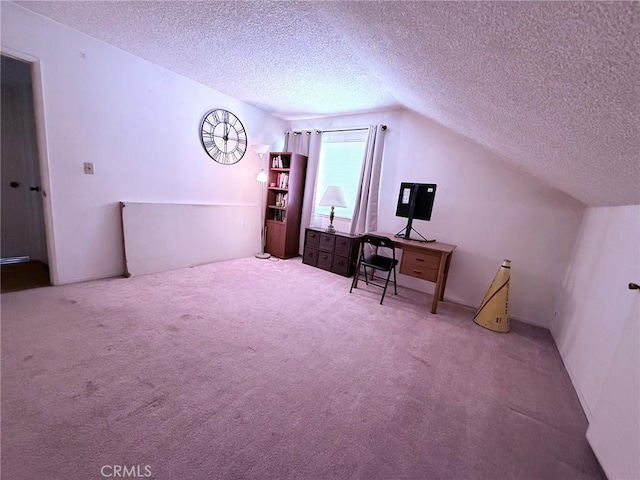 12314 Edgefield St, Cerritos, CA 90703 - carpeted office space featuring a textured ceiling and lofted ceiling