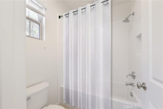 41 Somerton, Irvine, CA 92620 - bathroom with shower / bath combination with curtain and toilet