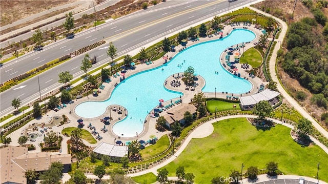 22 Lomada St, Rancho Mission Viejo, CA 92694 - drone / aerial view of a pool area