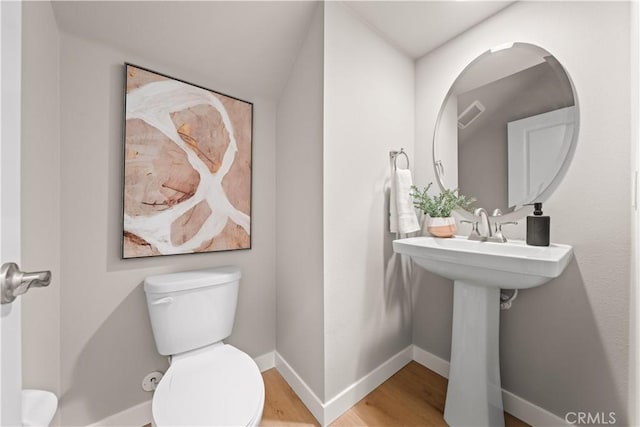 22 Lomada St, Rancho Mission Viejo, CA 92694 - bathroom featuring toilet and wood finished floors
