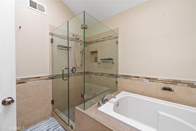 1524 Casarin Ave, Simi Valley, CA 93065 - full bathroom featuring a garden tub and a shower stall
