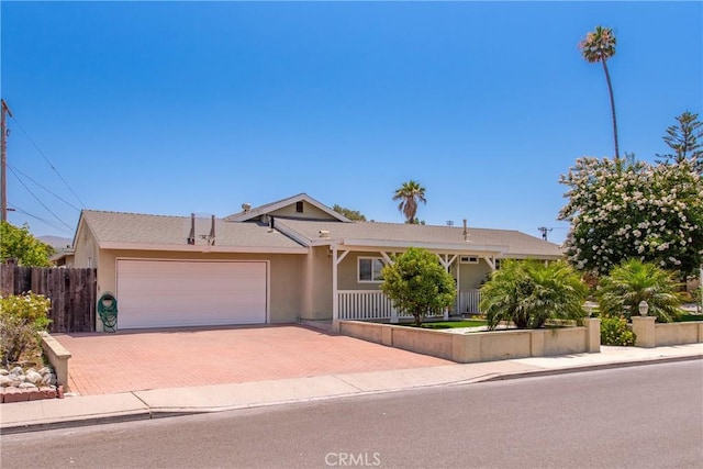 1524 Casarin Ave, Simi Valley, CA 93065 - single story home featuring an attached garage, decorative driveway, and stucco siding
