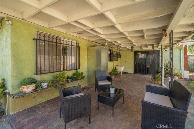 3133 Juanita St, Riverside, CA 92504 - view of patio / terrace featuring outdoor lounge area