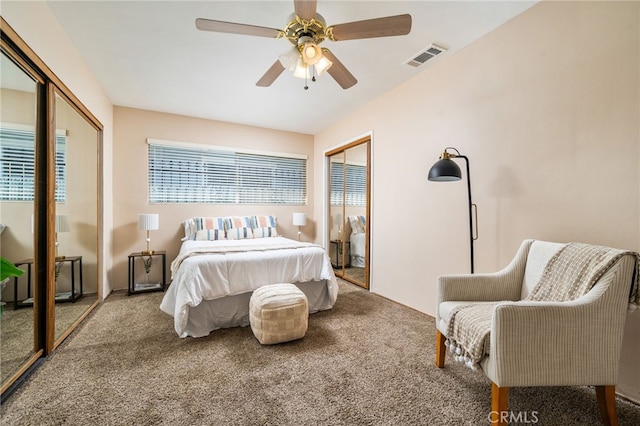 3133 Juanita St, Riverside, CA 92504 - carpeted bedroom with ceiling fan