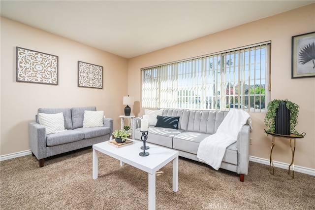 3133 Juanita St, Riverside, CA 92504 - living area with carpet flooring and baseboards