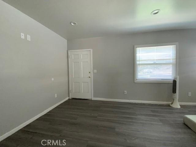 840 W 27th St, San Bernardino, CA 92405 - unfurnished room featuring wood finished floors and recessed lighting