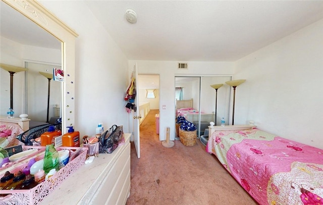 220 S Linhaven Cir, Anaheim, CA 92804 - bedroom with carpet floors and a closet