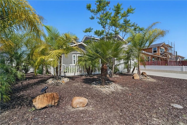 1909 Arroyo Ave, Oceanside, CA 92056 - view of property hidden behind natural elements