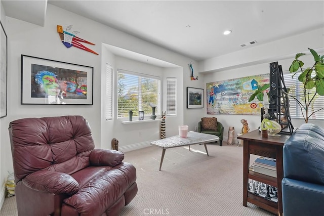 1909 Arroyo Ave, Oceanside, CA 92056 - living room featuring carpet and recessed lighting