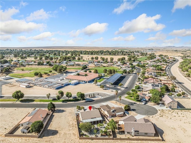 27239 Peach Tree Ln, Helendale, CA 92342 - aerial perspective of suburban area featuring mountains