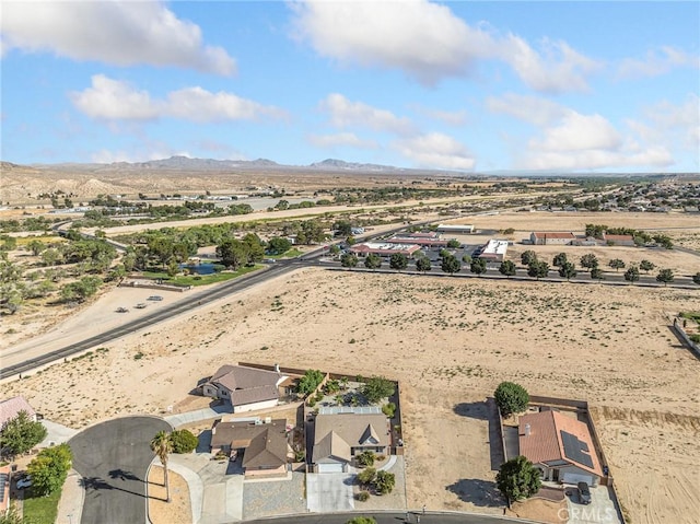27239 Peach Tree Ln, Helendale, CA 92342 - drone / aerial view of mountains and a desert landscape