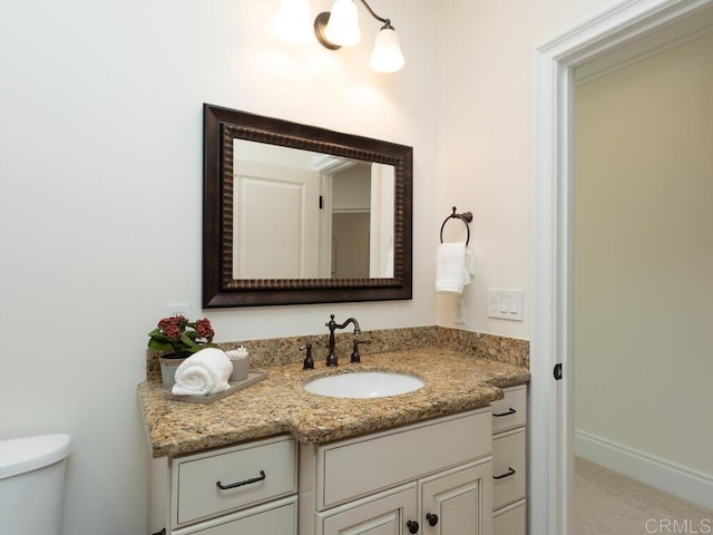 32110 Dos Ninas, Bonsall, CA 92003 - bathroom featuring vanity and toilet