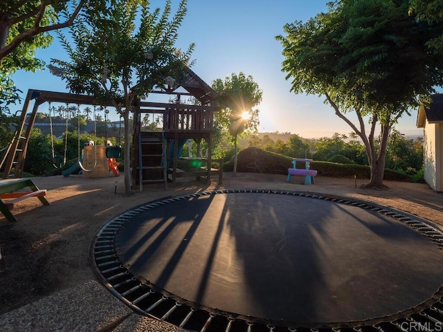 32110 Dos Ninas, Bonsall, CA 92003 - view of swimming pool with a playground