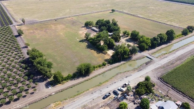 45660 Shain Ave, Dos Palos, CA 93620 - aerial overview of property's location featuring rural landscape and extensive farmland
