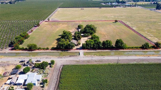 45660 Shain Ave, Dos Palos, CA 93620 - view of rural area featuring extensive farmland and property boundaries highlighted