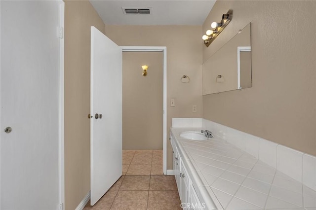 45660 Shain Ave, Dos Palos, CA 93620 - full bathroom featuring vanity and tile patterned flooring