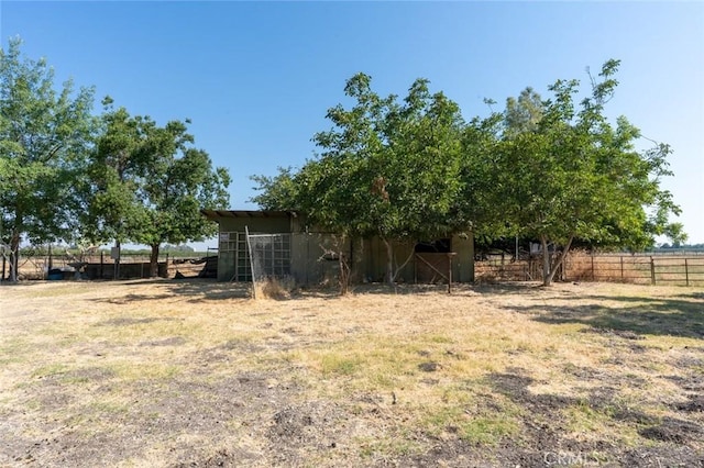 45660 Shain Ave, Dos Palos, CA 93620 - view of yard with an outdoor structure