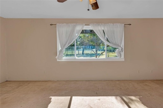 45660 Shain Ave, Dos Palos, CA 93620 - spare room featuring carpet and ceiling fan