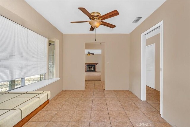45660 Shain Ave, Dos Palos, CA 93620 - unfurnished room with ceiling fan