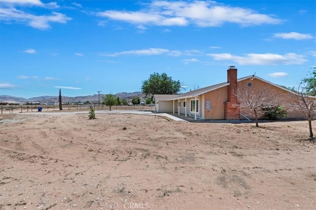 23405 Ramona Ave, Apple Valley, CA 92307 - view of yard with a mountain view