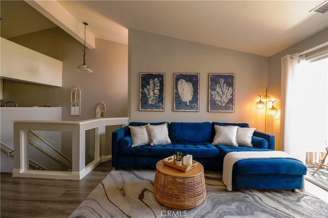 14005 Arthur Ave Unit 21, Paramount, CA 90723 - living area featuring wood finished floors
