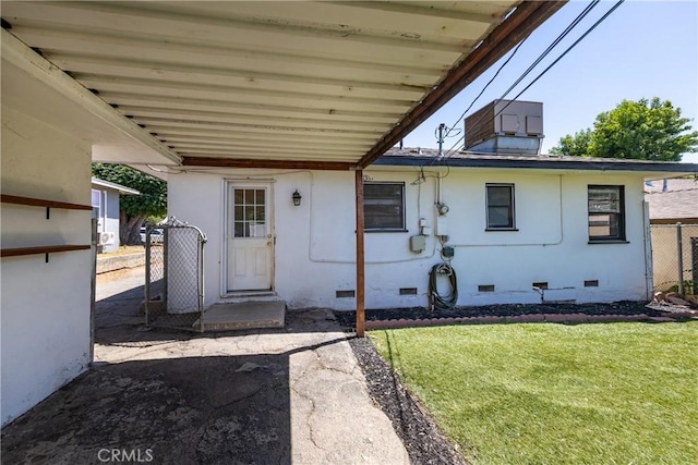 35354 Ave A, Yucaipa, CA 92399 - doorway to property with crawl space