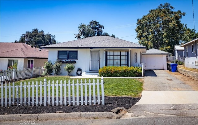 35354 Ave A, Yucaipa, CA 92399 - view of front of house featuring concrete driveway, roof with shingles, and a garage