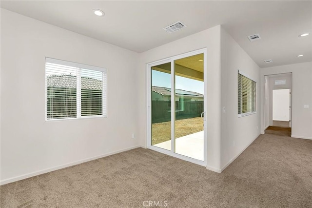 860 Fritz Dr, Los Banos, CA 93635 - unfurnished room featuring carpet flooring and recessed lighting