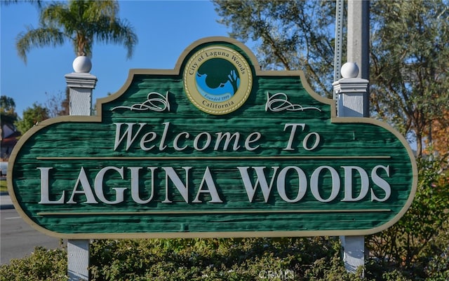 834UnitP Ronda Mendoza, Laguna Woods, CA 92637 - view of community sign
