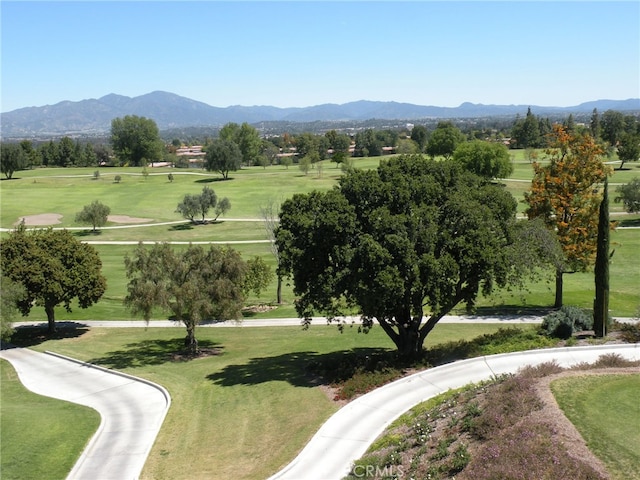 834UnitP Ronda Mendoza, Laguna Woods, CA 92637 - view of home's community with a mountain view and a lawn