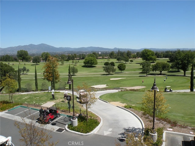 834UnitP Ronda Mendoza, Laguna Woods, CA 92637 - view of property's community with a mountain view and view of golf course