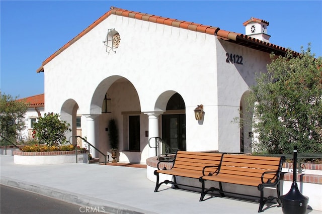 834UnitP Ronda Mendoza, Laguna Woods, CA 92637 - back of property featuring stucco siding