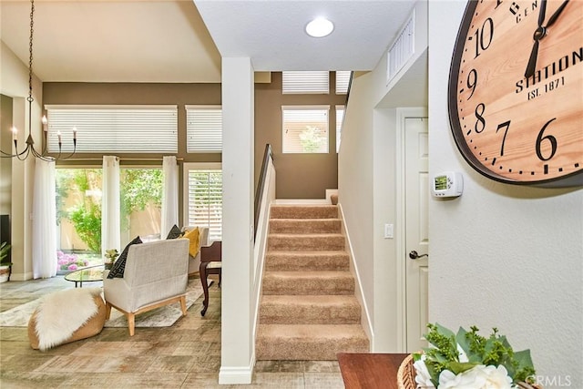 19 Las Cruces, Irvine, CA 92614 - stairway featuring baseboards