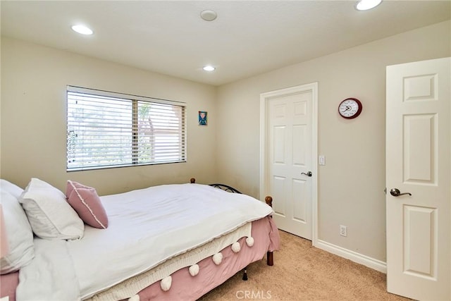 19 Las Cruces, Irvine, CA 92614 - bedroom featuring light colored carpet and recessed lighting