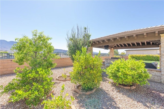 11645 Wiggins Ct, Yucaipa, CA 92399 - fenced backyard with a mountain view