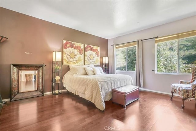 57 Mountain Laurel Way, Azusa, CA 91702 - bedroom with wood finished floors and baseboards