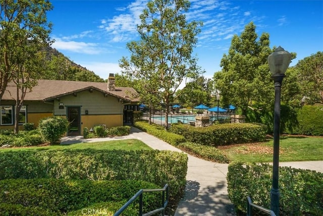 57 Mountain Laurel Way, Azusa, CA 91702 - view of community featuring a pool