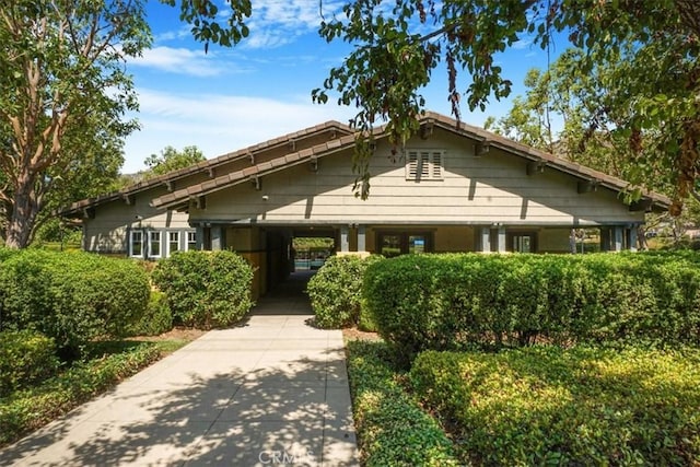 57 Mountain Laurel Way, Azusa, CA 91702 - view of front of home featuring a carport and concrete driveway