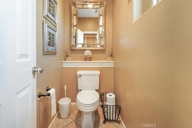 57 Mountain Laurel Way, Azusa, CA 91702 - bathroom with toilet and tile patterned floors