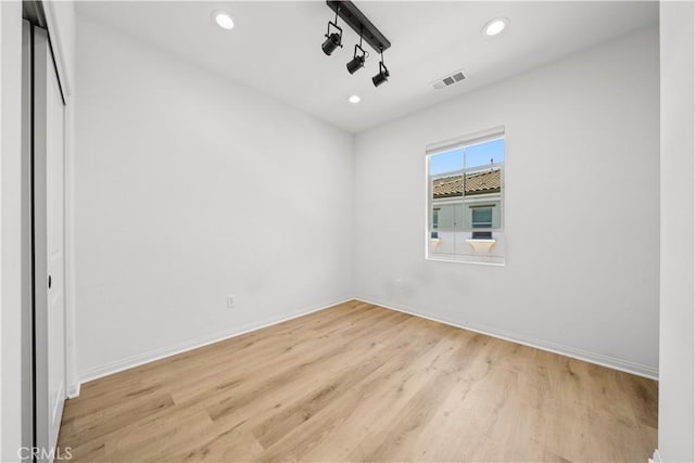 2437 Sanabria Ln, Brea, CA 92821 - spare room with light wood-type flooring and recessed lighting