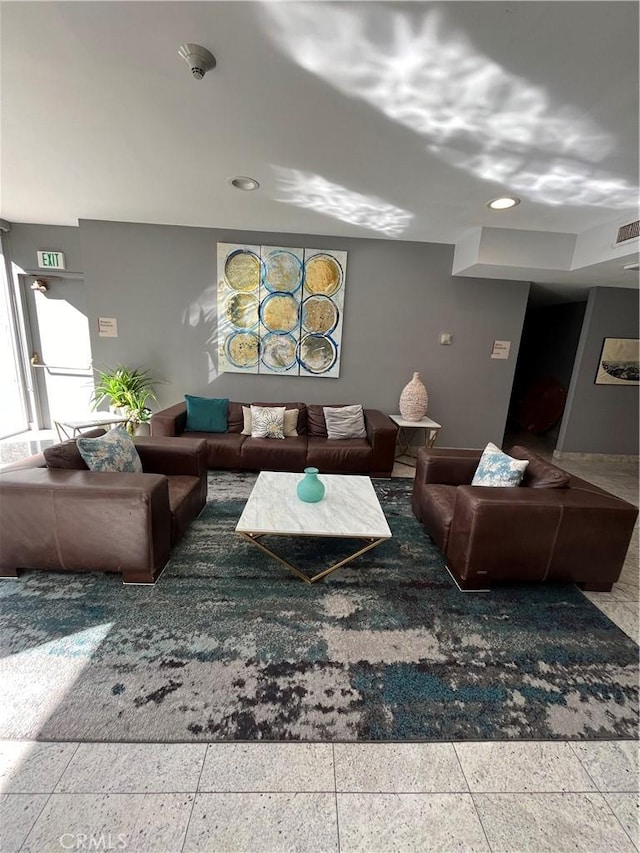 800 W 1st St Unit 2002, Los Angeles, CA 90012 - building lobby featuring recessed lighting