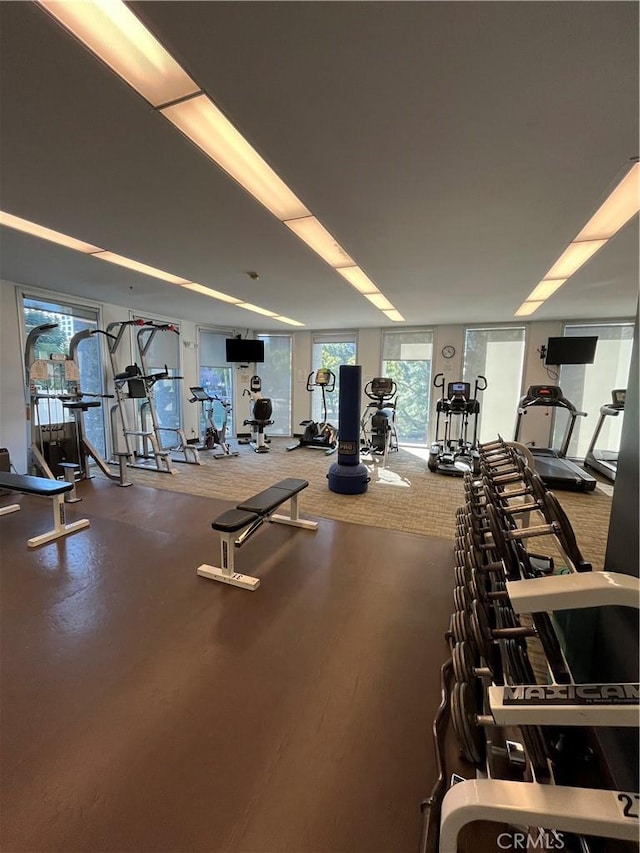800 W 1st St Unit 2002, Los Angeles, CA 90012 - view of workout area